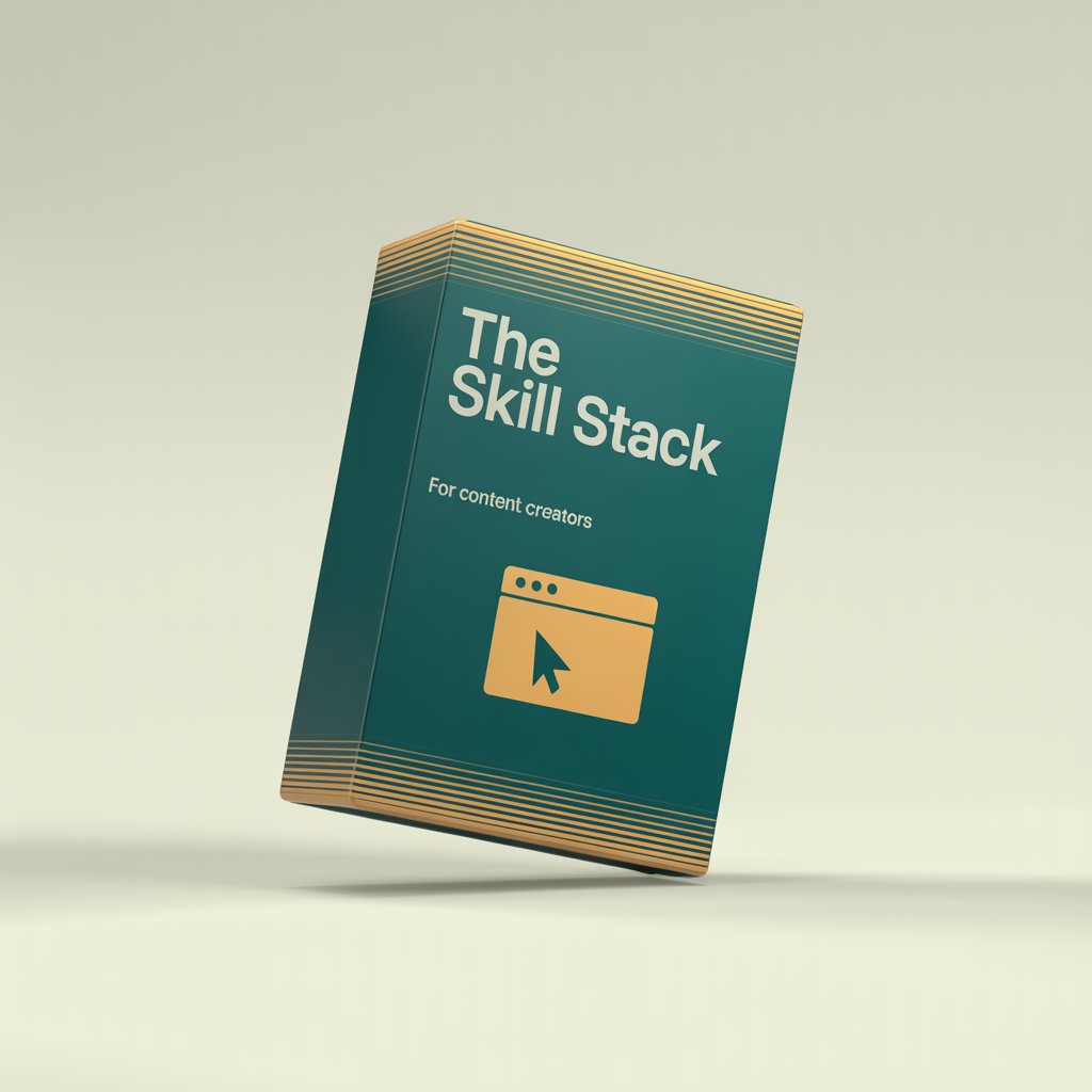 Content Creator's Claude Skill Stack