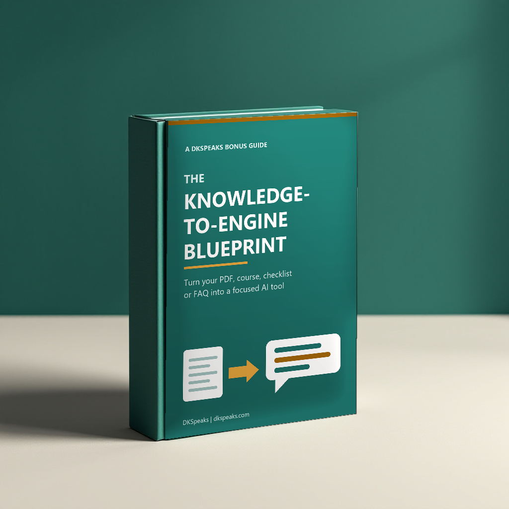 The Knowledge-to-Engine Blueprint