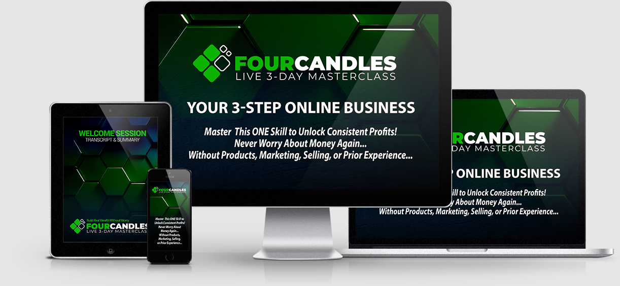 Four Candles Formula Review: 1 Skill for Daily Income
