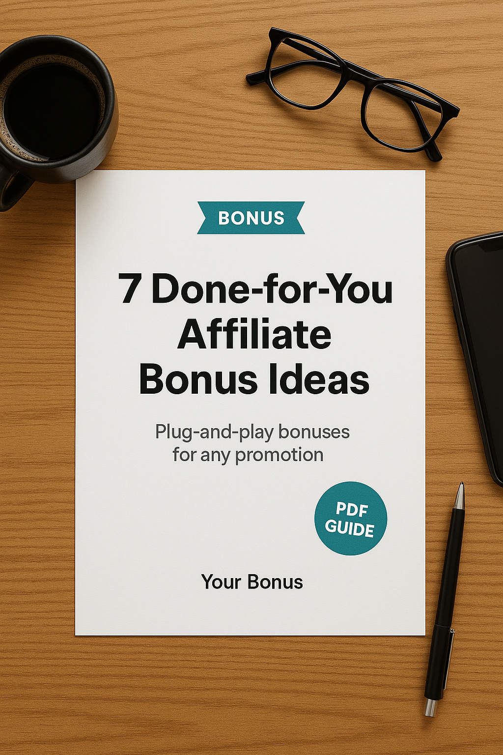 7 Done-for-You Affiliate Bonus Ideas